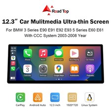 12.3' Für BMW E60 E61 E62 E63 CCC Linux Autoradio CarPlay Navi Bildschirm Blueto