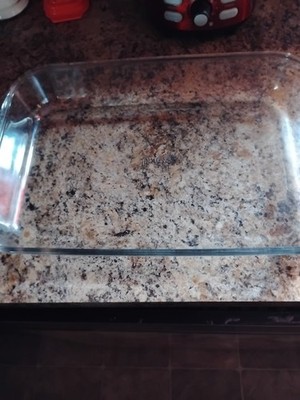 Pyrex VintageCasserole Baking Dish #233-R Clear Glass 13x9x2 3Qt 3L Lasagna Pan 