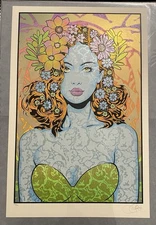 Sappho Art Print 2022 by Chuck Sperry - 1st Poster Matching Numbers With Syrinx