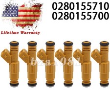 Inyector de combustible actualizado 6 piezas TJ XJ YJ ZJ para Jeep Cherokee Grand Cherokee FJ583