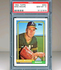 1992 Topps - Mike Moore #359 PSA 10 POP 1