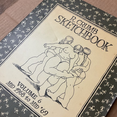Robert Crumb Skizzenbuch Band 6, Mitte 1968 bis Mitte '69 Taschenbuch gebraucht - Bild 4 von 4