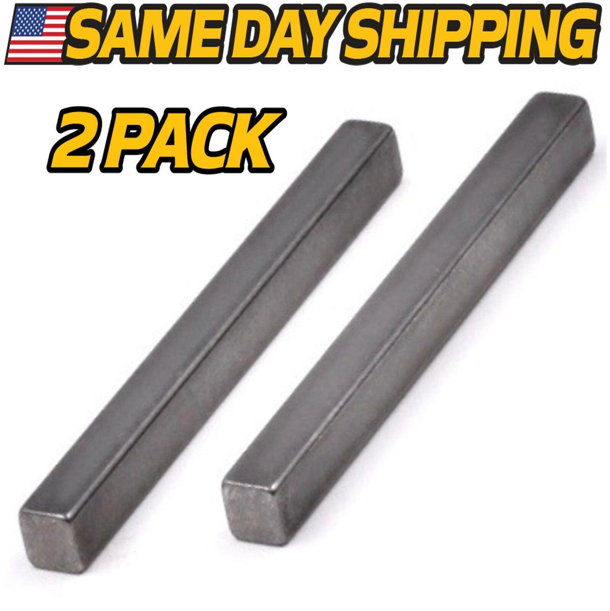 2 Pack) 532123583 123583x Rear Wheel Axle Key fits Husqvarna