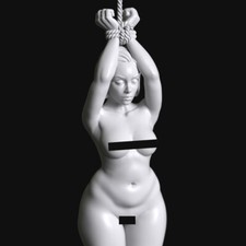 Slave Girl 20 - 28mm Scale Resin Miniature by Manufaktura Miniatures