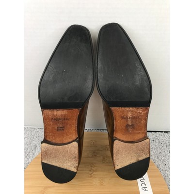 Magnanni Brown Leather Plain Toe Career Oxford Derby Dress  display picture 1