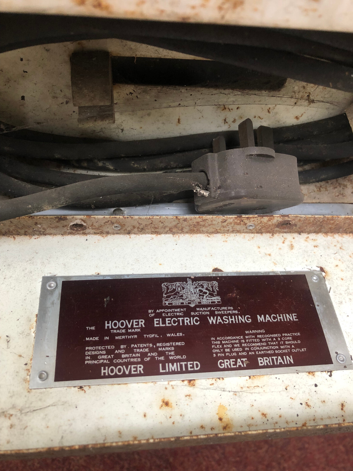 retro vintage hoover washing machine with mangle eBay