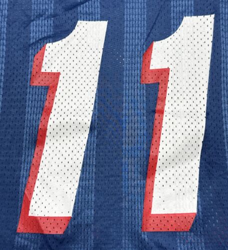 Vintage Starter New England Patriots Drew Bledsoe Football Jersey Mens Large 46 - Picture 3 of 11