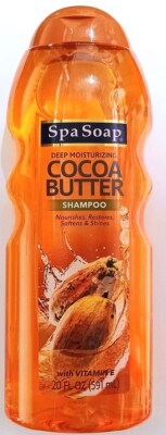 Spa Soap Deep Moisturizing 'Cocoa Butter' Shampoo with Vitamin E 591 ml USA