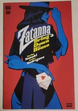 ZATANNA BRING DOWN THE HOUSE #1 DC COMICS 2024 JAVIER RODRIGUEZ VARIANT NM