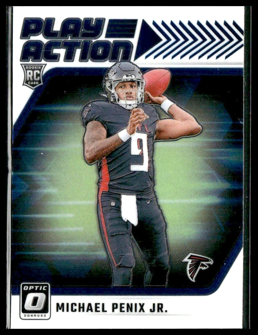 2024 Panini Donruss Optic - Play Action Michael Penix Jr. #4 RC