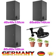 Growset Grow Box Gewächshaus Zuchtzelt Zuchtschrank Growschrank Indoor Anbauzelt