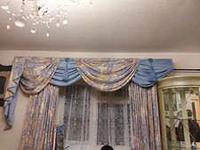curtains with swags and tails