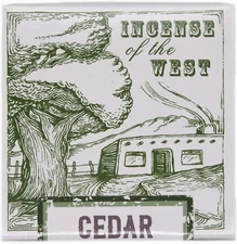 - Cedar Natural Wood Incense Bricks 40 Count