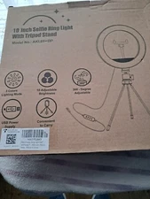 10 Inch Selfie Ring Light With Tripod Stand