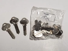 Vtg 13 ILCO Uncut Key Blanks - Russwin A1011PR - NOS - NEW