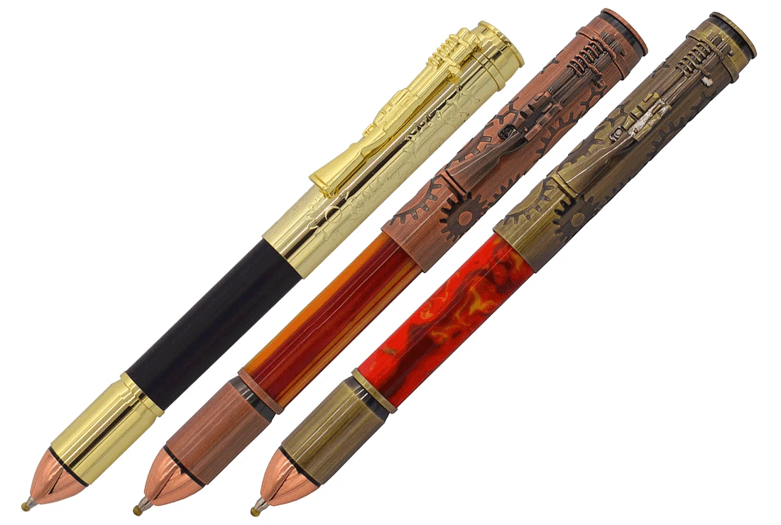 Hercules Click Pen Kits Gold Wood Turning Kits Pen Turning Pen Making  BPCL301