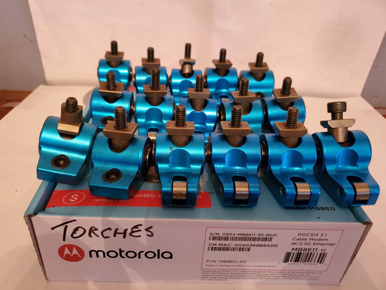 ProForm 66879 Roller Rocker Arm Set, 1.6 Ratio, 5/16 Pedestal Mount