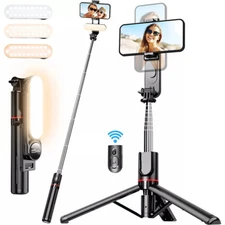 360° Selfie Stick Tripod Remote Bluetooth Stand Phone Desktop Stand Desk Holder