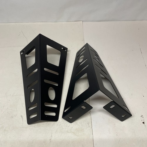 10.5 Headboard or Footboard Brackets Connector, Set of 2 Black - Picture 5 of 6