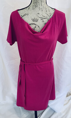 cowl neck t shirt dress madeleine draped cowl neck top & dress Hall Patterns