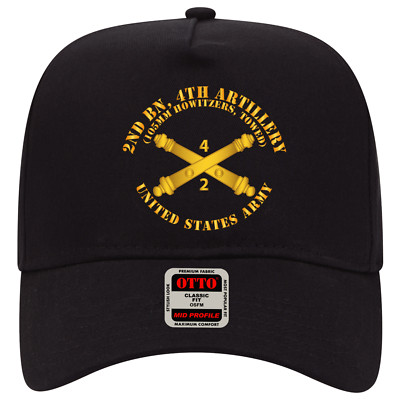 Baseball Cap - 2nd Bn 4th Field Artillery Regt - 105mm w Arty Br