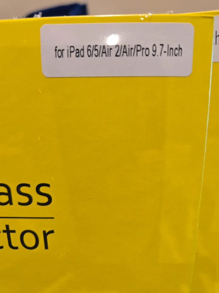 Screen Protector for iPad 6/5 9.7-Inch, iPad Air 1/Air 2/Pro 9.7-Inch, 2-Pack - Image 2 of 4