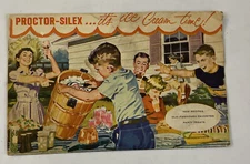 VINTAGE PROCTOR-SILEX ICE CREAM FREEZER/MAKER RECIPES & HOW TO USE BOOK