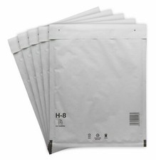 500 H8 Luftpolstertaschen Versandtaschen Luftpolstert&uuml;ten 285 x 370 mm wei&szlig;