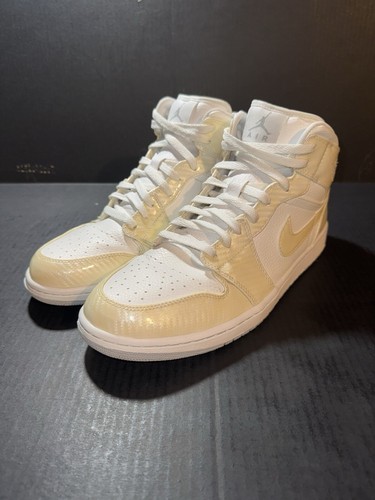 Nike Air Jordan 1 Phat 'White Wolf Grey' - 364770-102 - Size 12 - EXCELLENT! - Picture 4 of 9