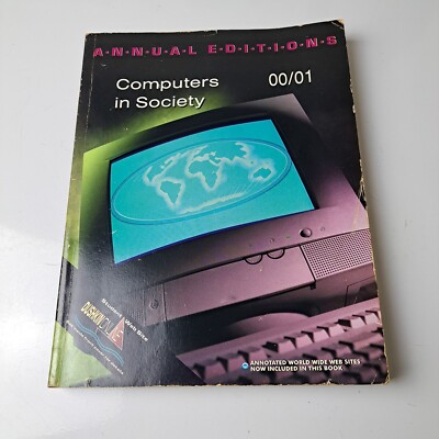 Textbook Computers in Society 2000 Dushkin McGraw Hill