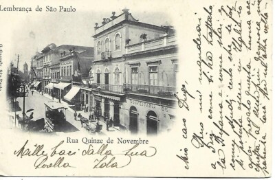 1902 BRAZIL SÃO PAULO  NOVEMBER FIFTH STREET