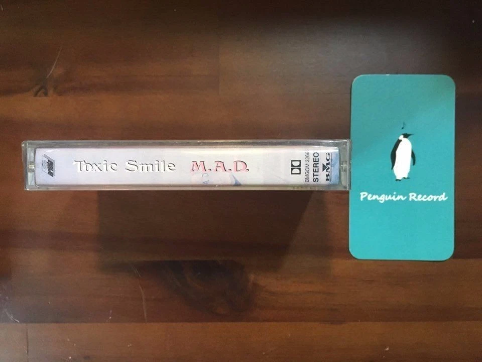 TOXIC SMILE - M.A.D. CASSETTE TAPE KOREA EDITION SEALED - Image 2 of 3