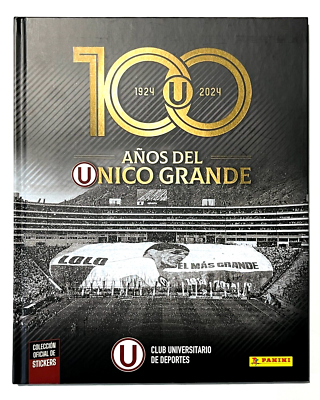 ALBUM Hardcover UNIVERSITARIO DE DEPORTES CENTENARIO 2024 + Full