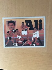 AW Sports Premier Edition 1991 - Muhammad Ali Checklist #1 Boxing Card