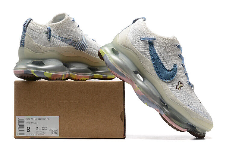 New Nike Air Max Scorpion 2022 FK FJ7736-141 White Denim New Nike Air Max Scorpion 2022 FK FJ7736-141 White Denim