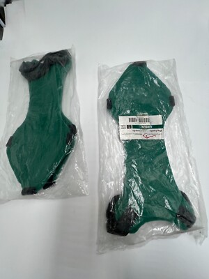 (QTY 4) Safe Handler Washable Shoe Guard Green BLSH-ES-WSG-1G-6 Fits One Size