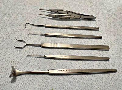 #ad Set Of 6 Miltex amp; Storz Ophthalmic Surgical Instruments $300.00