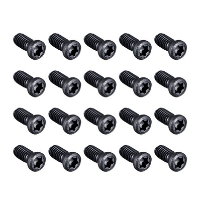 M4x10mm Torx Screws For Replaces Carbide Insert CNC Lathe Carbon Steel  20pcs