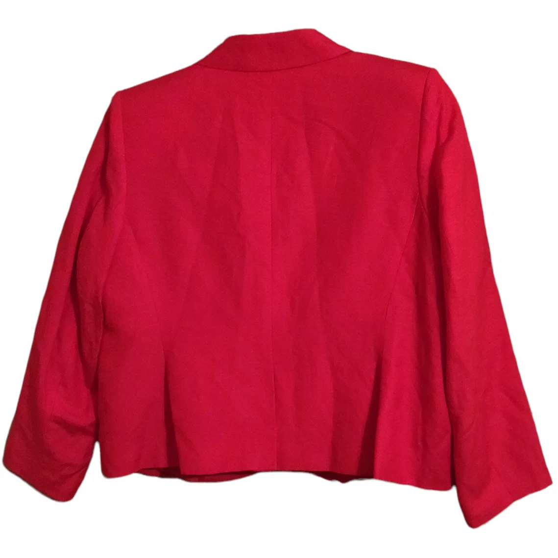 CALVIN KLEIN WOMEN S RED 2 BUTTON BLAZER SIZE PETITE see