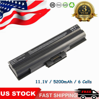 Battery for Sony Vaio VGP-BPS13 VGP-BPS13A VGP-BPS13A/B VGP-BPS13B/S VGP-BPL13