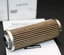 One Parker S.822004 Magnaflow Hydraulic Filter 50 Micron Medium .81"/20MM ID NEW