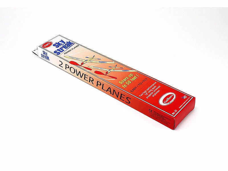 Estuche de 24 paquetes gemelos Guillow Sky Streak aviones de madera de balsa voladores GUI-52-DIS Foto 2 de 4