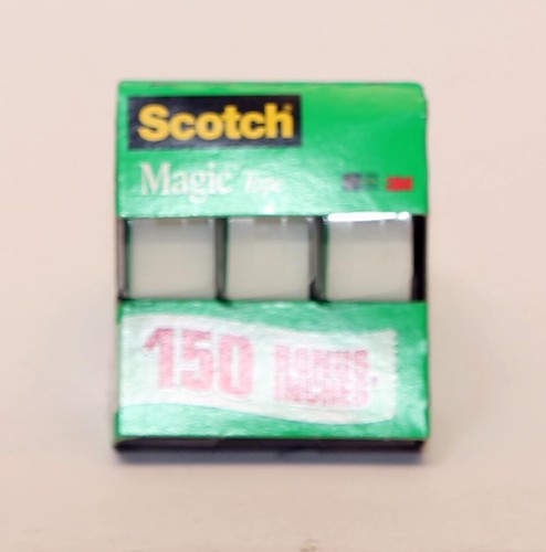Scotch Magic Tape 3/4 pulgadas X 350 pulgadas cada rollo - 3 rollos cada uno - 150 pulgadas adicionales - Imagen 2 de 2