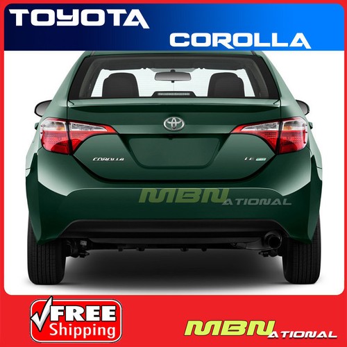 Alerón para 14-19 Corolla Abs posterior Barcelona Rojo Mica | eBay