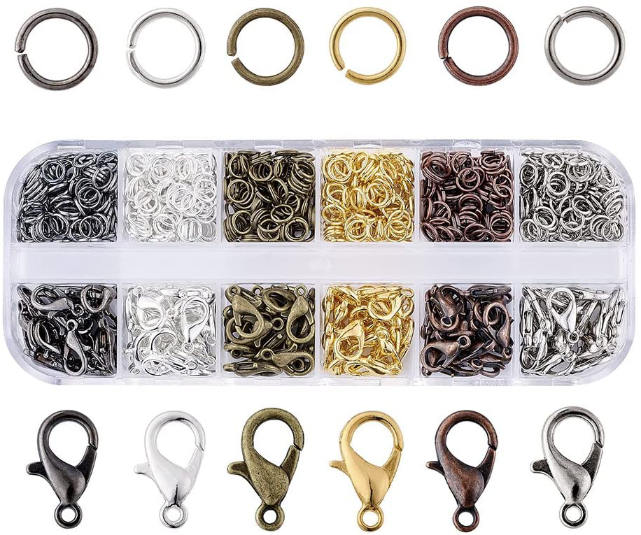 broches para bisuteria manualidades kit de joyeria pulseras cadenas  materiales