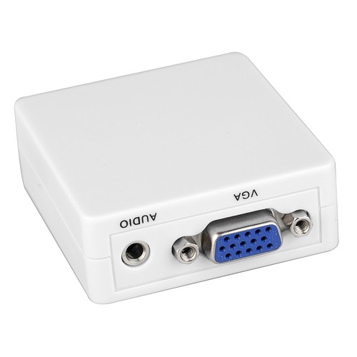 HDMI to VGA Converter 1080P 15pin Video LCD Display Adapter 3.5mm Audio Output - Picture 7 of 10