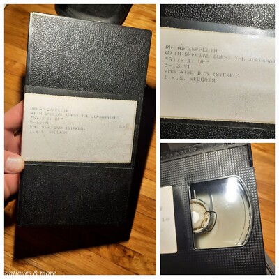 Dread Zeppelin VHS IRS Video 1991 Rare Heavy Metal Tape Stir it up Jordanaires