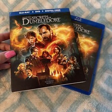 Fantastic Beasts The Secrets of Dumbledore Blu-ray Eddie Redmayne W SLIP  