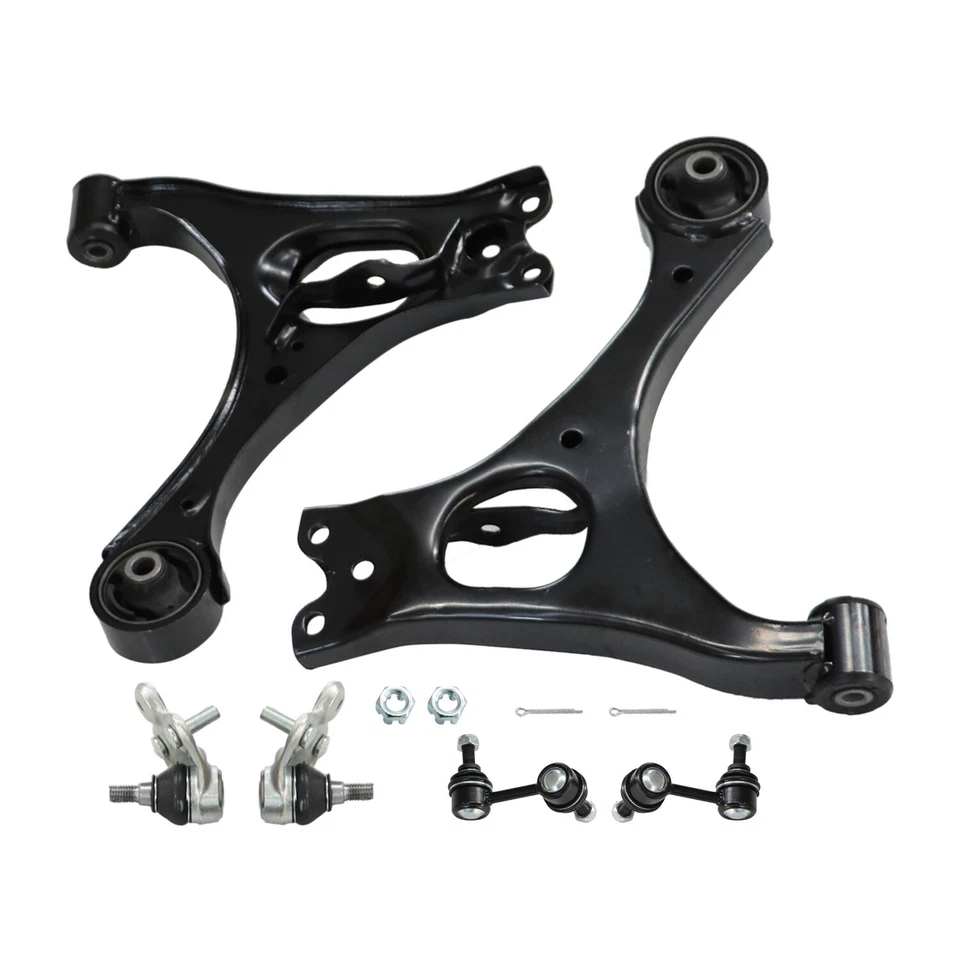 Brazo de control inferior delantero con barra estabilizadora de rótula para Honda Civic 2006-2011 no Si Foto 3 de 4