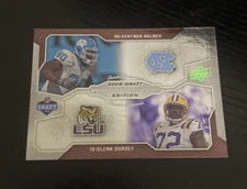 2008 Draft Edition Silver Exclusives /100 Kentwan Balmer Glenn Dorsey Rookie RC